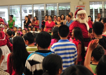 Coast Guard delivers 350 gifts to local elementary school