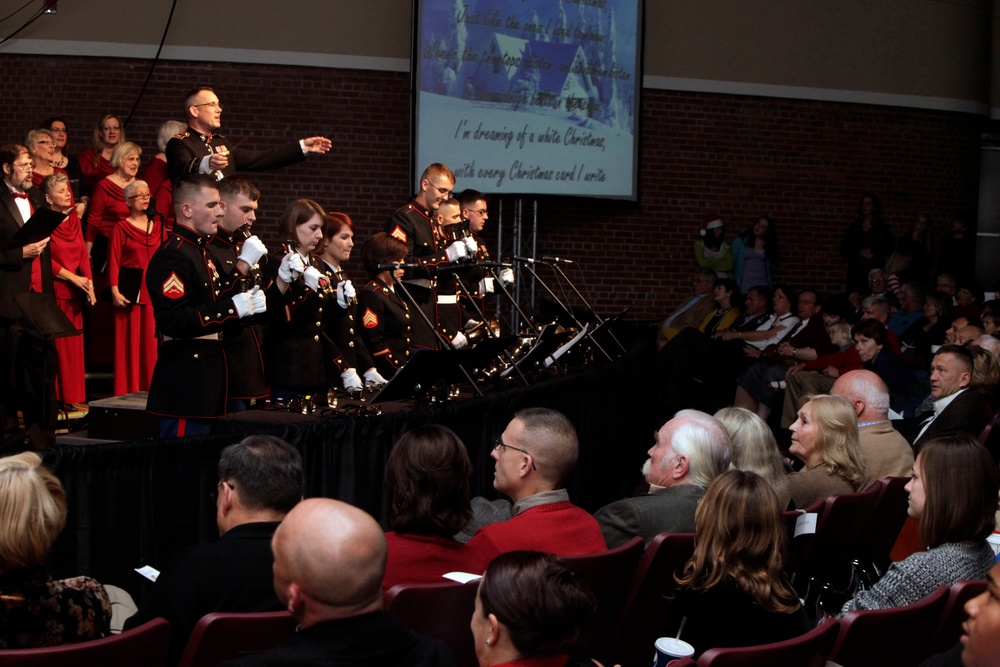 Christmas concert crescendos at Cherry Point