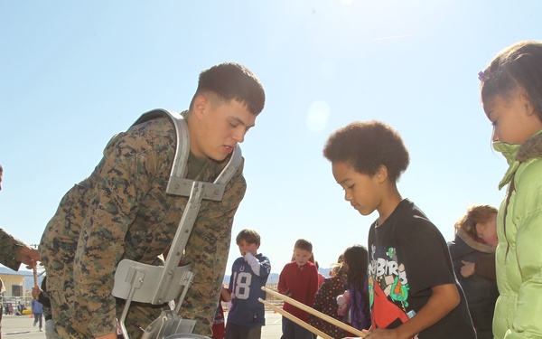 Band brings holiday cheer to children
