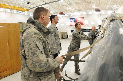 North Dakota Air National Guard engineers leave on 6-month deployment