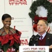 First lady visits JBAB in support of Toys for Tots