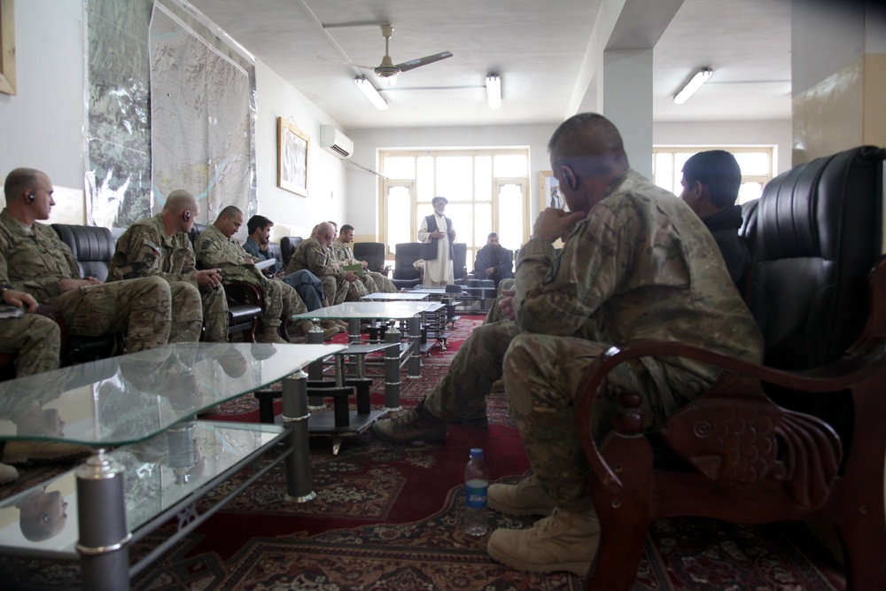 Afghan Local Police verification shura