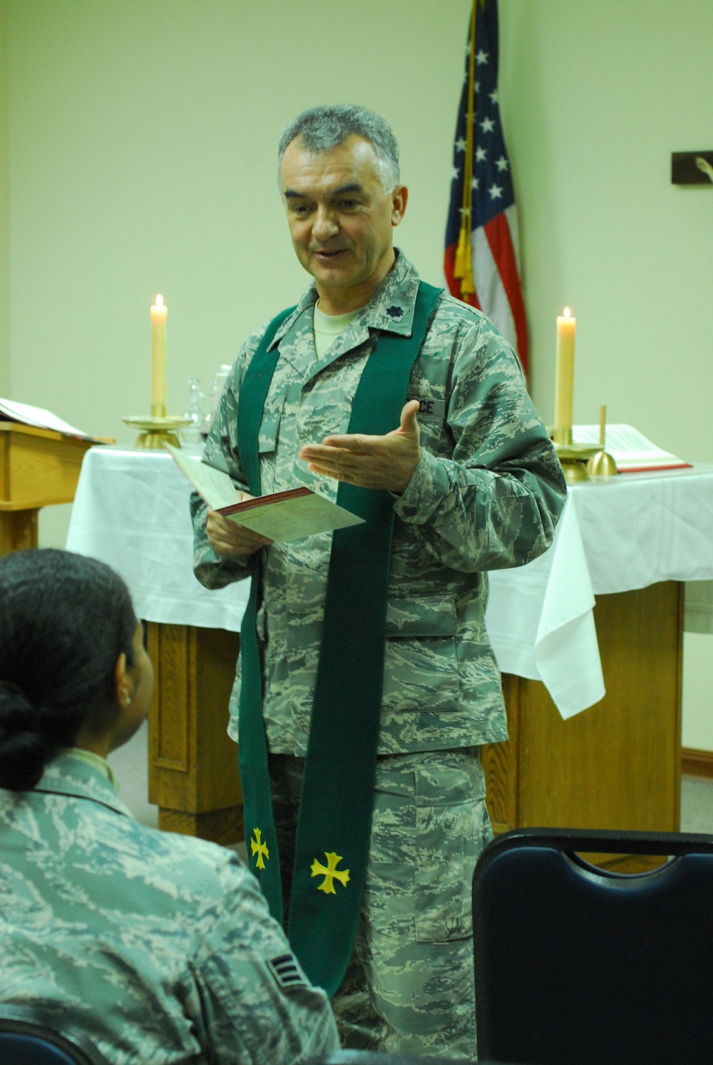 Serving the masses: priest no stranger to transitions