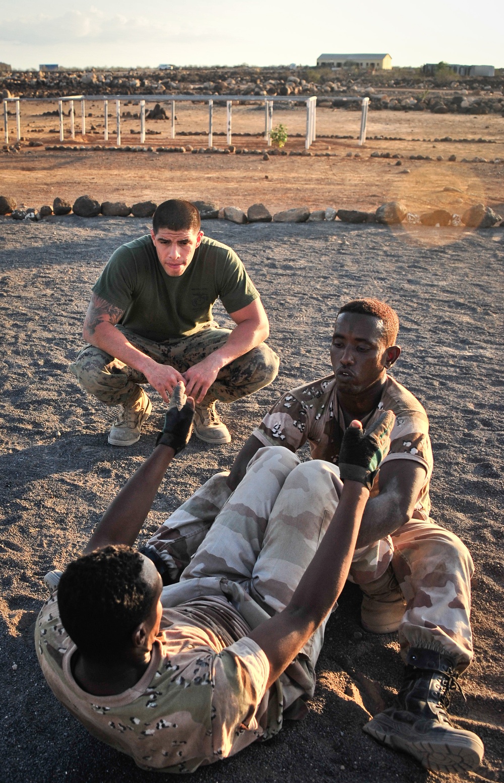 US Marines and Djiboutian GIGN forces exchange 'warrior ethos'