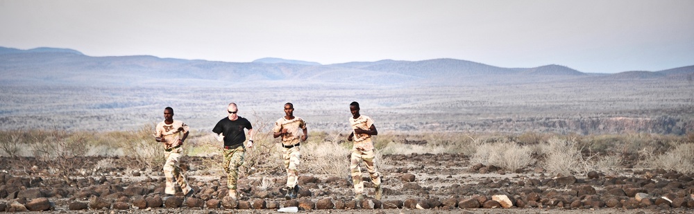 US Marines and Djiboutian GIGN forces exchange 'warrior ethos'