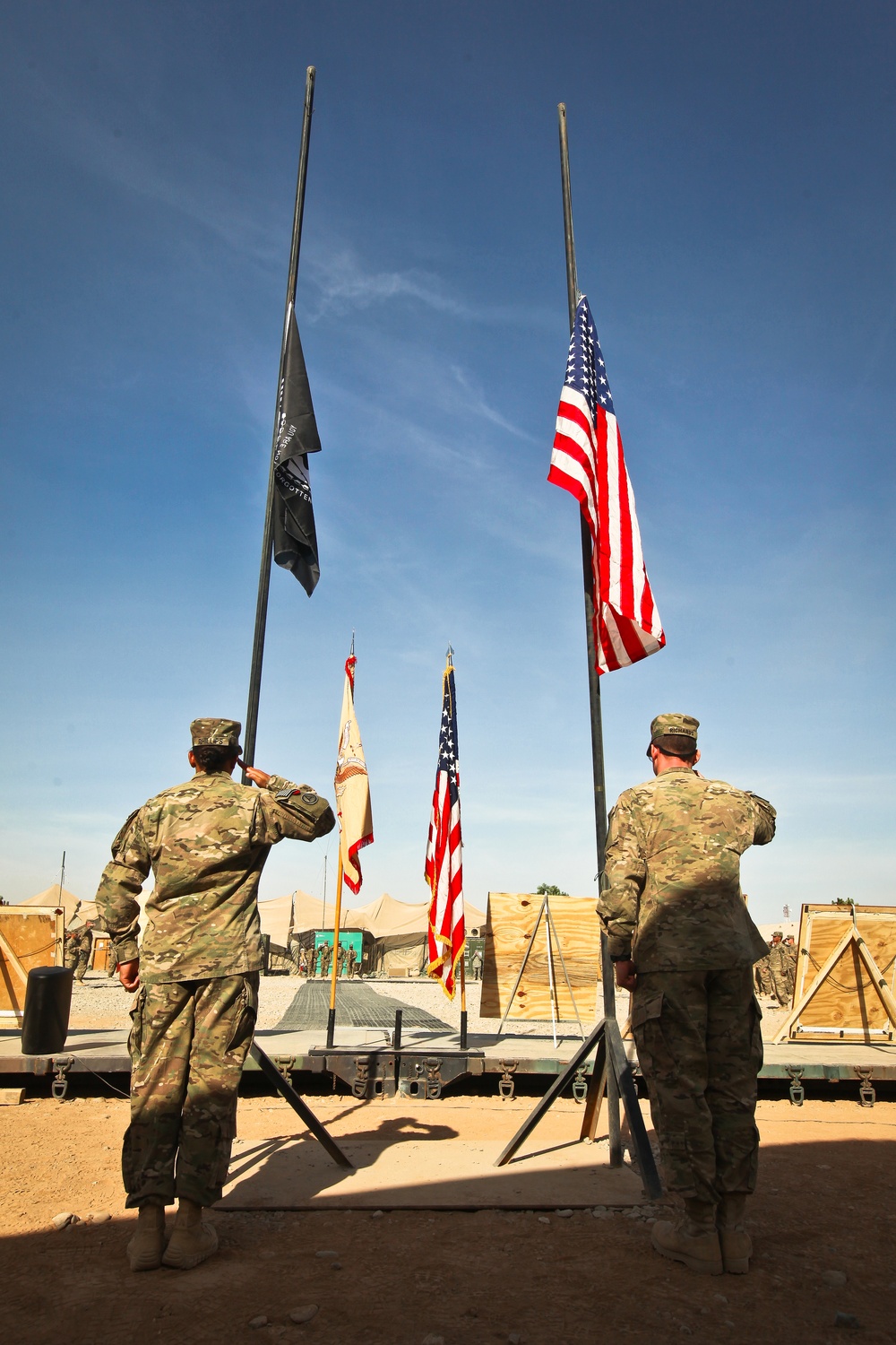 Soldiers offer holiday honors to fallen comrades in Afghanistan