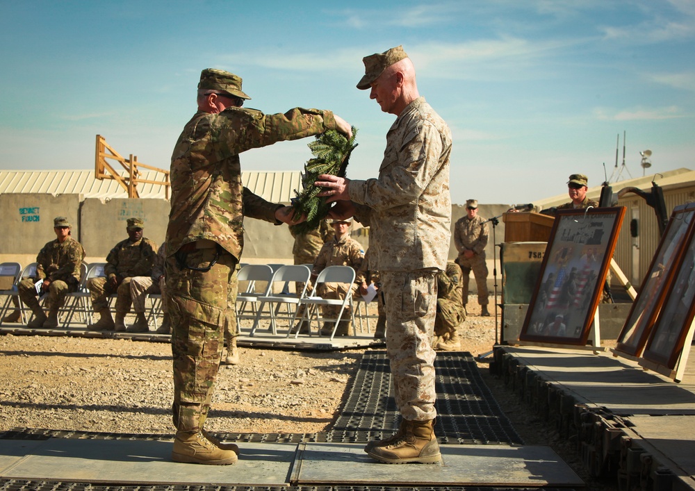 Soldiers offer holiday honors to fallen comrades in Afghanistan