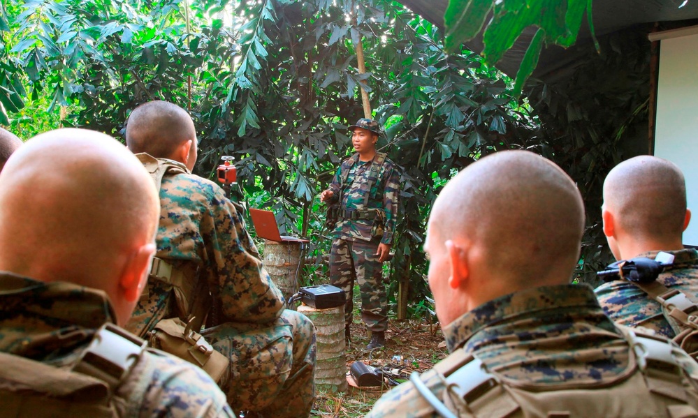 Malaysian jungle training