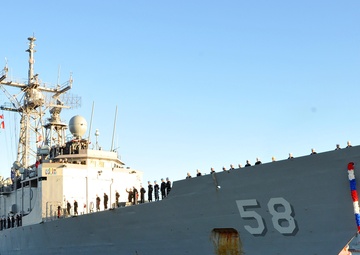 USS Samuel B. Roberts homecoming