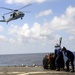 USS Bunker Hill conducts replenishment at sea