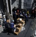 USS Bunker Hill conducts replenishment at sea