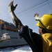 USS Bunker Hill conducts replenishment at sea