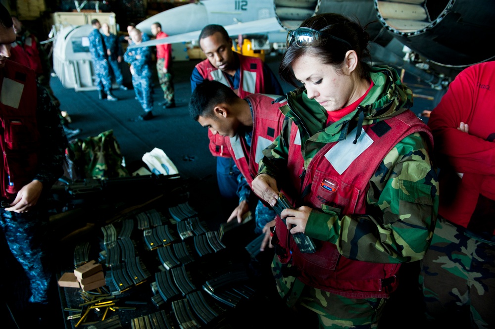 USS John C. Stennis in the Persian Gulf