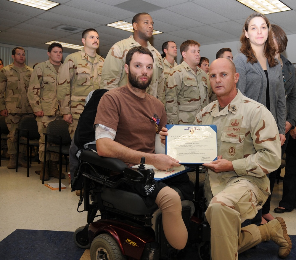 Bronze Star award ceremony