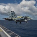 USS Carl Vinson in the Pacific Ocean