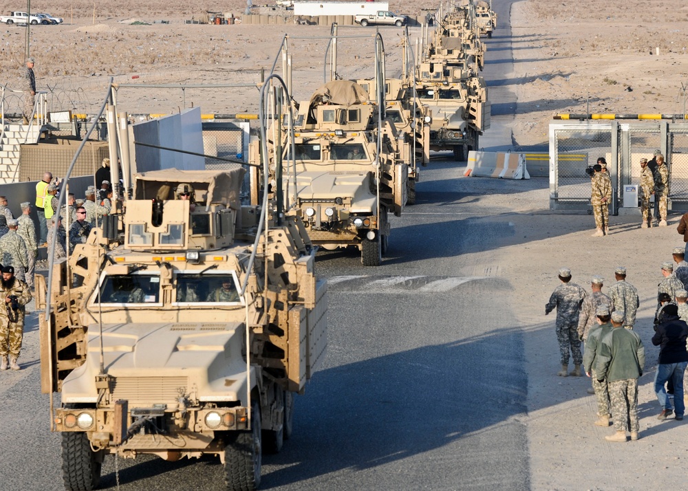 Last troops out of Iraq