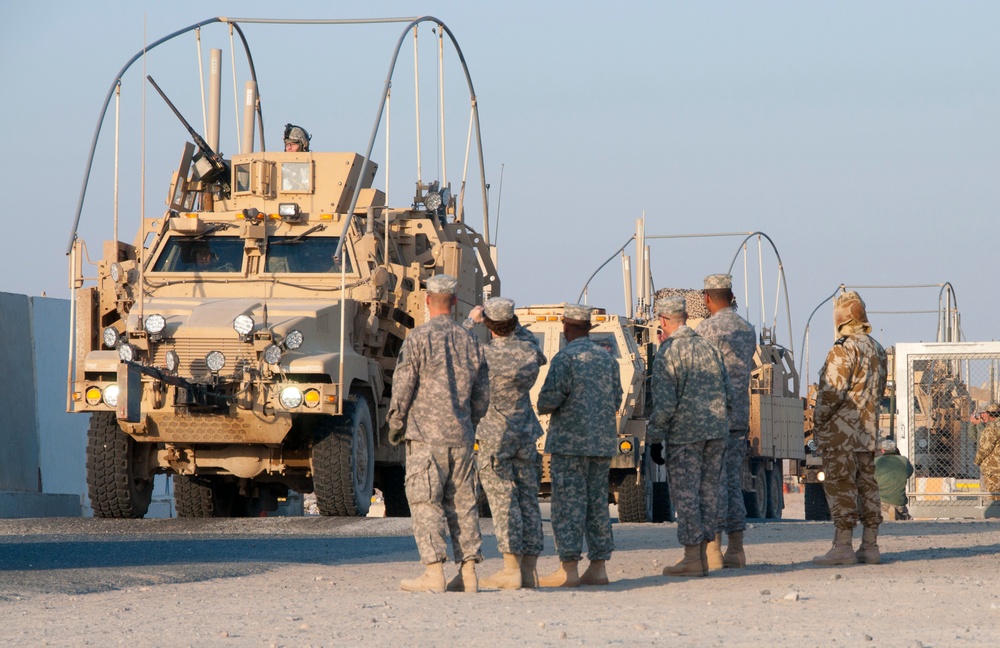Third Army assists USF-I complete Iraq reposture