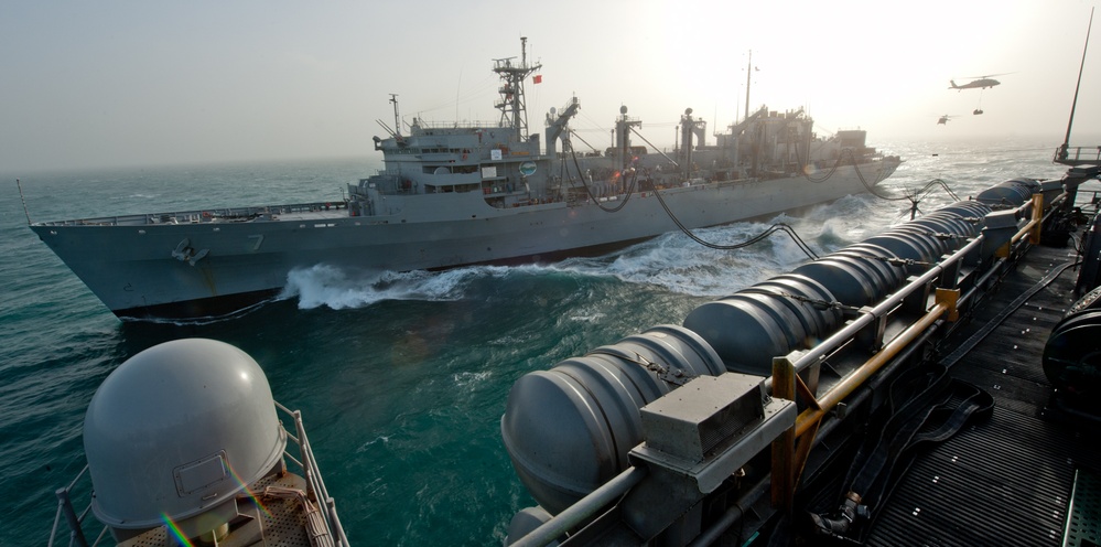 USS John C. Stennis action