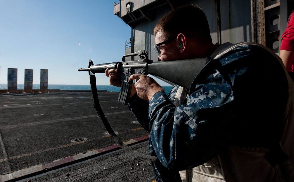 USS John C. Stennis action