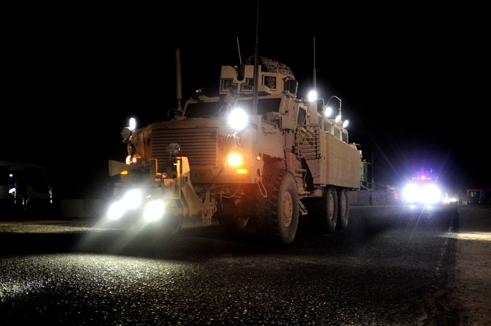 Tactical road march