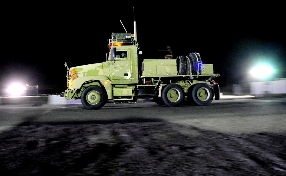 Tactical road march