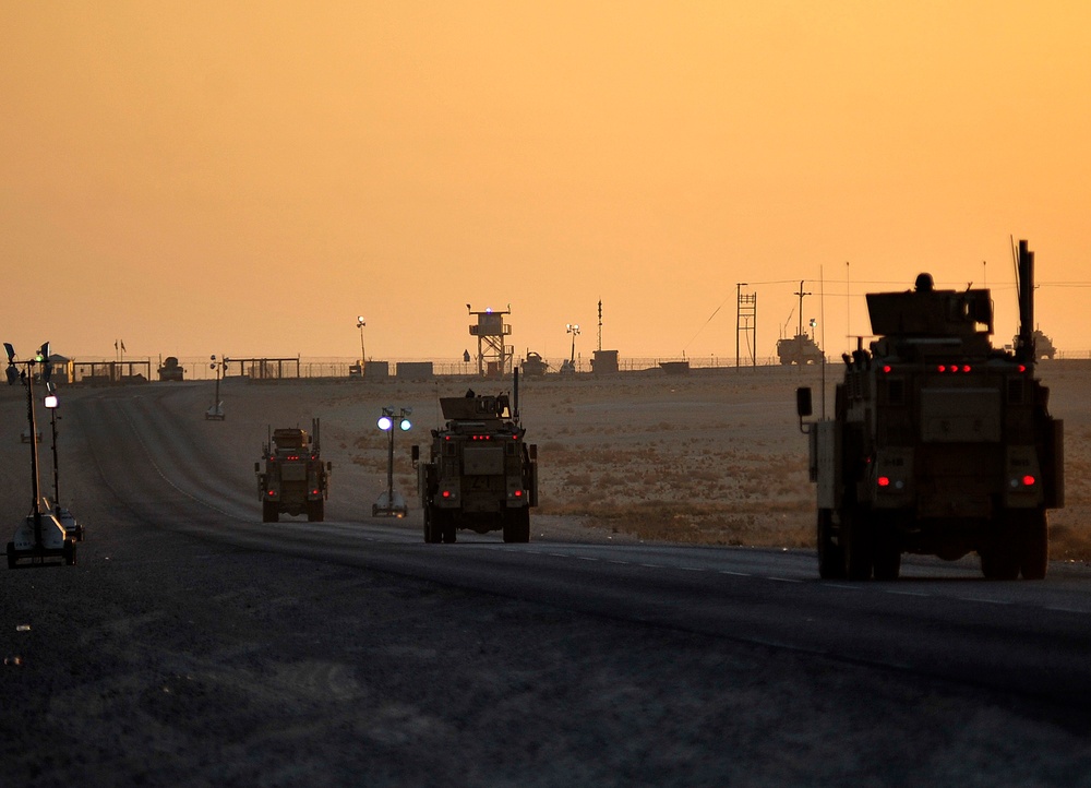 Tactical road march