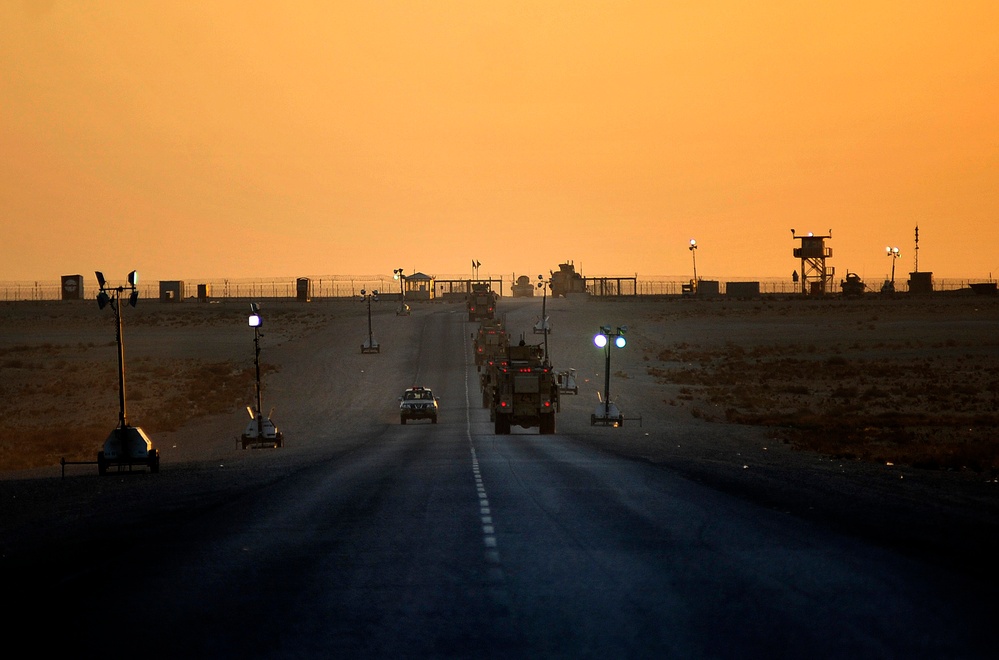 Tactical road march