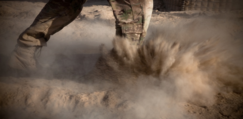 Observation post at Combat Outpost Siah Choy