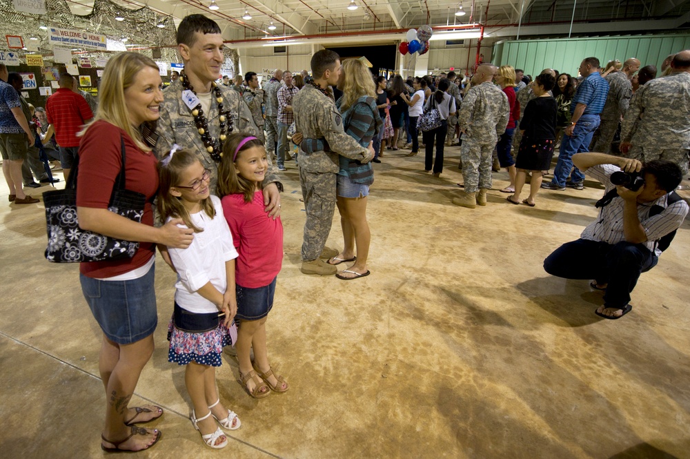 25th ID Headquarters, the last division headquarters under US forces in Iraq returns home