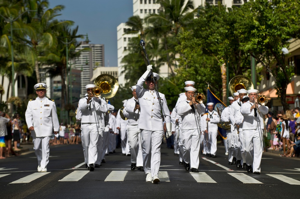 Congressional Gold Medal recipients honored for their service with a parade.