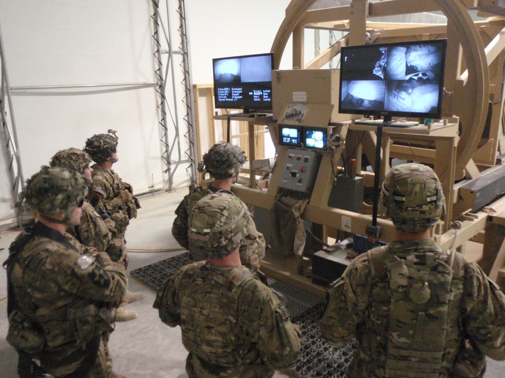 MRAP rollover training