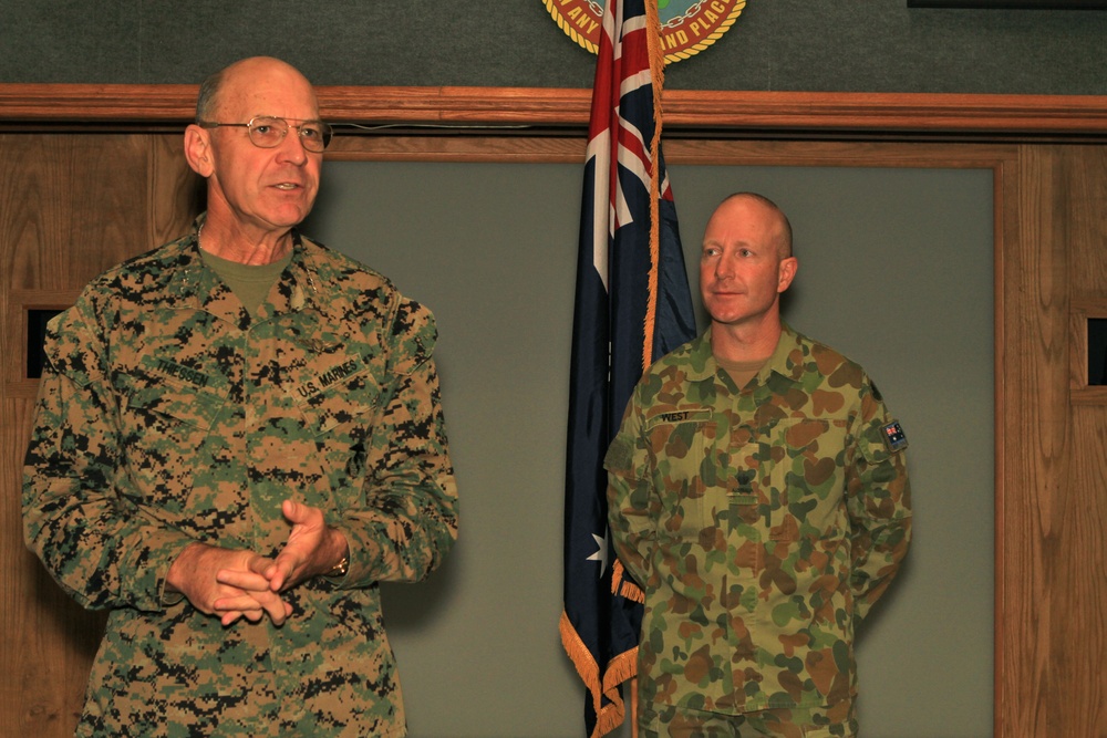 Maj. West promotion/awards ceremony