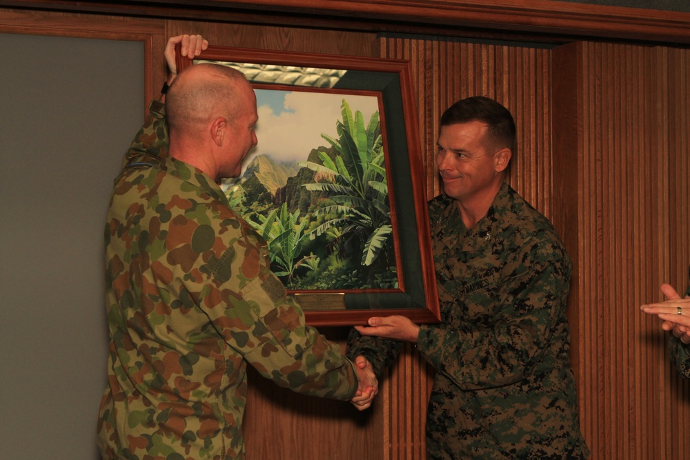 Maj. West promotion/awards ceremony