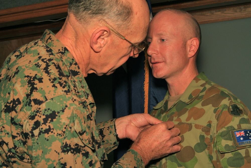 Maj. West promotion/awards ceremony