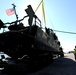 Riverine Squadron Two detachment from Little Creek, Va., launches two Riverine Command Boats after a move to Bahrain.