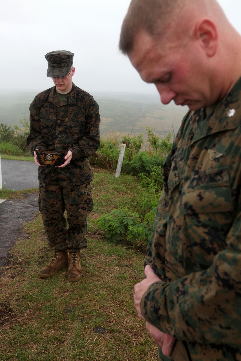 MWHS-1 walks sacred ground on Iwo Jima