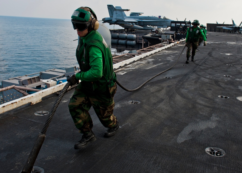 USS John C. Stennis action