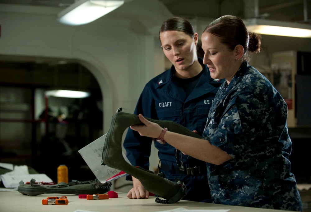 After a 360-day inspection aboard USS Carl Vinson