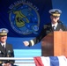 USS Albany change of command