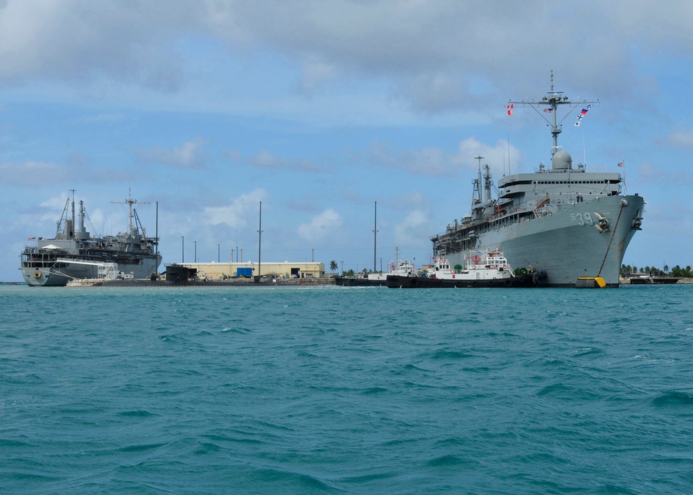 USS Frank Cable at Polaris Point