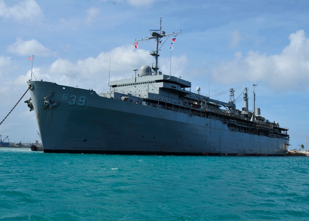 USS Frank Cable at Polaris Point
