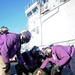 Fire drill aboard USS Iwo Jima