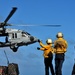 USS Carl Vinson flight deck action