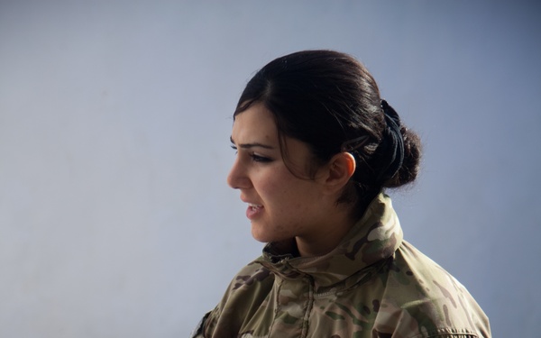 Soldiers visit Zhari District Center outside Forward Operating Base Pasab