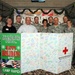 Red Cross presents Camp Rapid with Christmas card of appreciation