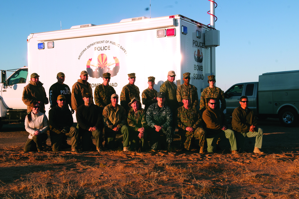 EOD teams up with other agencies to increase skills