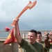 Island Warriors hike with toys, compete in combat competition