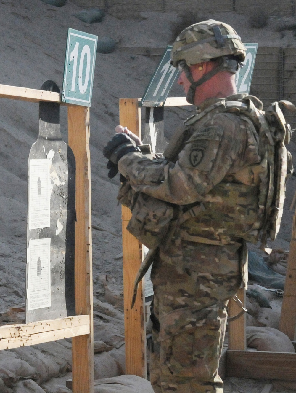 TF Spartan zero weapons at Bagram range