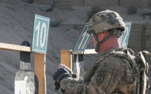 TF Spartan zero weapons at Bagram range