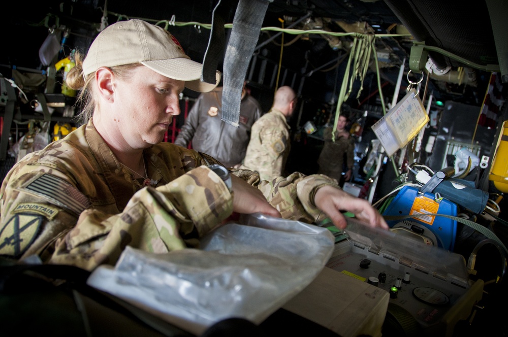 76th ERQS transports injured to more capable medical facilities